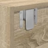 Kép 11/11 - Sonoma tölgy színű szerelt fa fali TV-szekrény 80x31x25,5 cm