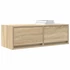 Kép 4/11 - Sonoma tölgy színű szerelt fa fali TV-szekrény 80x31x25,5 cm