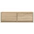 Kép 7/11 - 2 db sonoma tölgy színű szerelt fa TV-szekrény 80x31x25,5 cm