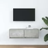 Kép 3/11 - Betonszürke szerelt fa TV-szekrény 80x31x25,5 cm