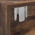Kép 11/11 - Füstös tölgy színű szerelt fa TV-szekrény 80x31x25,5 cm