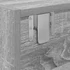 Kép 11/11 - Szürke sonoma színű szerelt fa TV-szekrény 80x31x25,5 cm