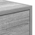 Kép 10/11 - Szürke sonoma színű szerelt fa TV-szekrény 80x31x25,5 cm