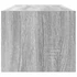 Kép 8/11 - 2 db szürke sonoma szerelt fa fali TV-szekrény 80x31x25,5 cm