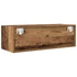 Kép 8/11 - Antik fa színű szerelt fa TV-szekrény 80x31x25,5 cm