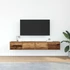 Kép 3/11 - 2 db antik fa szerelt fa fali TV-szekrény 80x31x25,5 cm