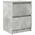 Kép 2/11 - Betonszürke szerelt fa TV-szekrény 40x35x54 cm