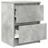 Kép 5/11 - Betonszürke szerelt fa TV-szekrény 40x35x54 cm