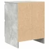 Kép 8/11 - Betonszürke szerelt fa TV-szekrény 40x35x54 cm