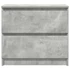 Kép 6/11 - Betonszürke szerelt fa TV-szekrény 60x35x54 cm