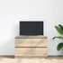 Kép 3/11 - Sonoma tölgy színű szerelt fa TV-szekrény 80x35x54 cm
