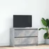 Kép 1/11 - Betonszürke szerelt fa TV-szekrény 80x35x54 cm