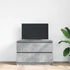 Kép 3/11 - Betonszürke szerelt fa TV-szekrény 80x35x54 cm
