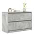 Kép 4/11 - Betonszürke szerelt fa TV-szekrény 80x35x54 cm