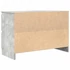 Kép 8/11 - Betonszürke szerelt fa TV-szekrény 80x35x54 cm