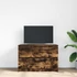 Kép 3/11 - Füstös tölgy színű szerelt fa TV-szekrény 80x35x54 cm