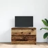Kép 3/11 - Antik hatású szerelt fa TV-szekrény 80x35x54 cm