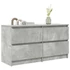 Kép 4/11 - Betonszürke szerelt fa TV-szekrény 100x35x54 cm