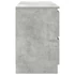 Kép 7/11 - Betonszürke szerelt fa TV-szekrény 100x35x54 cm