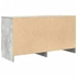Kép 8/11 - Betonszürke szerelt fa TV-szekrény 100x35x54 cm
