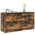 Kép 4/11 - Füstös tölgy színű szerelt fa TV-szekrény 100x35x54 cm