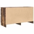 Kép 8/11 - Füstös tölgy színű szerelt fa TV-szekrény 100x35x54 cm