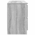Kép 7/11 - Szürke sonoma színű szerelt fa TV-szekrény 100x35x54 cm
