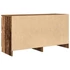 Kép 8/11 - Antik fa színű szerelt fa TV-szekrény 100x35x54 cm