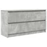 Kép 2/11 - Betonszürke szerelt fa TV-szekrény 100x35x54 cm