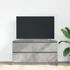 Kép 3/11 - Betonszürke szerelt fa TV-szekrény 100x35x54 cm