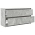 Kép 5/11 - Betonszürke szerelt fa TV-szekrény 100x35x54 cm