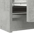 Kép 10/11 - Betonszürke szerelt fa TV-szekrény 100x35x54 cm