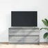 Kép 3/11 - Szürke sonoma színű szerelt fa TV-szekrény 100x35x54 cm