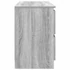 Kép 7/11 - Szürke sonoma színű szerelt fa TV-szekrény 100x35x54 cm