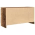 Kép 8/11 - Antik fa színű szerelt fa TV-szekrény 100x35x54 cm