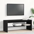 Kép 3/10 - Fekete forgácslap TV-szekrény 100 x 40 x 40 cm