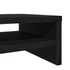Kép 8/10 - Fekete tölgy színű szerelt fa monitorállvány 100 x 24 x 13 cm