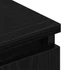 Kép 9/11 - Fekete tölgy színű szerelt fa TV-szekrény 102x30x36 cm
