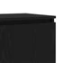 Kép 11/11 - TV Szekrény LED Fénnyel, Fekete Tölgy, 140x40x35,5 cm, Fa Műanyag