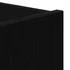 Kép 4/4 - TV Falióra LED világítással Fekete Tölgy 100x35x31 cm