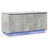 Kép 2/8 - TV állvány Beton Szürke 100x38x49 cm Mérnöki fa