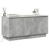 Kép 3/8 - TV állvány Beton Szürke 100x38x49 cm Mérnöki fa