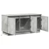 Kép 5/8 - TV állvány Beton Szürke 100x38x49 cm Mérnöki fa