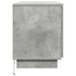 Kép 7/8 - TV állvány Beton Szürke 100x38x49 cm Mérnöki fa