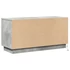 Kép 8/8 - TV állvány Beton Szürke 100x38x49 cm Mérnöki fa