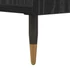 Kép 10/11 - TV szekrény polcokkal tárolóval ajtóval Musta tammi 150 x 30 x 50 cm Faanyag