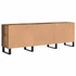 Kép 8/11 - TV szekrény polcokkal tárolóval ajtóval 150 x 30 x 50 cm Faanyag