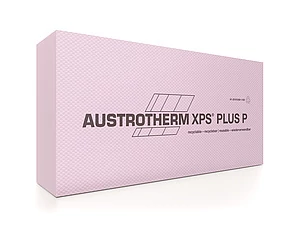 AUSTROTHERM XPS® PLUS P homlokzati hőszigetelő lemez (3.75 m2/ csomag) - 8 cm vastag