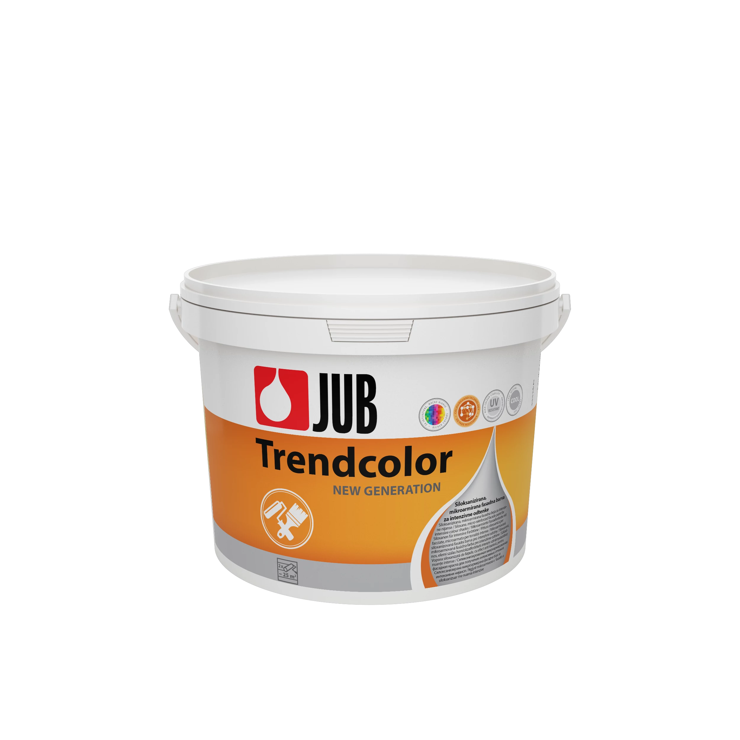 Trendcolor 1000 bázis, Akril homlokzatfesték- 4,5 l