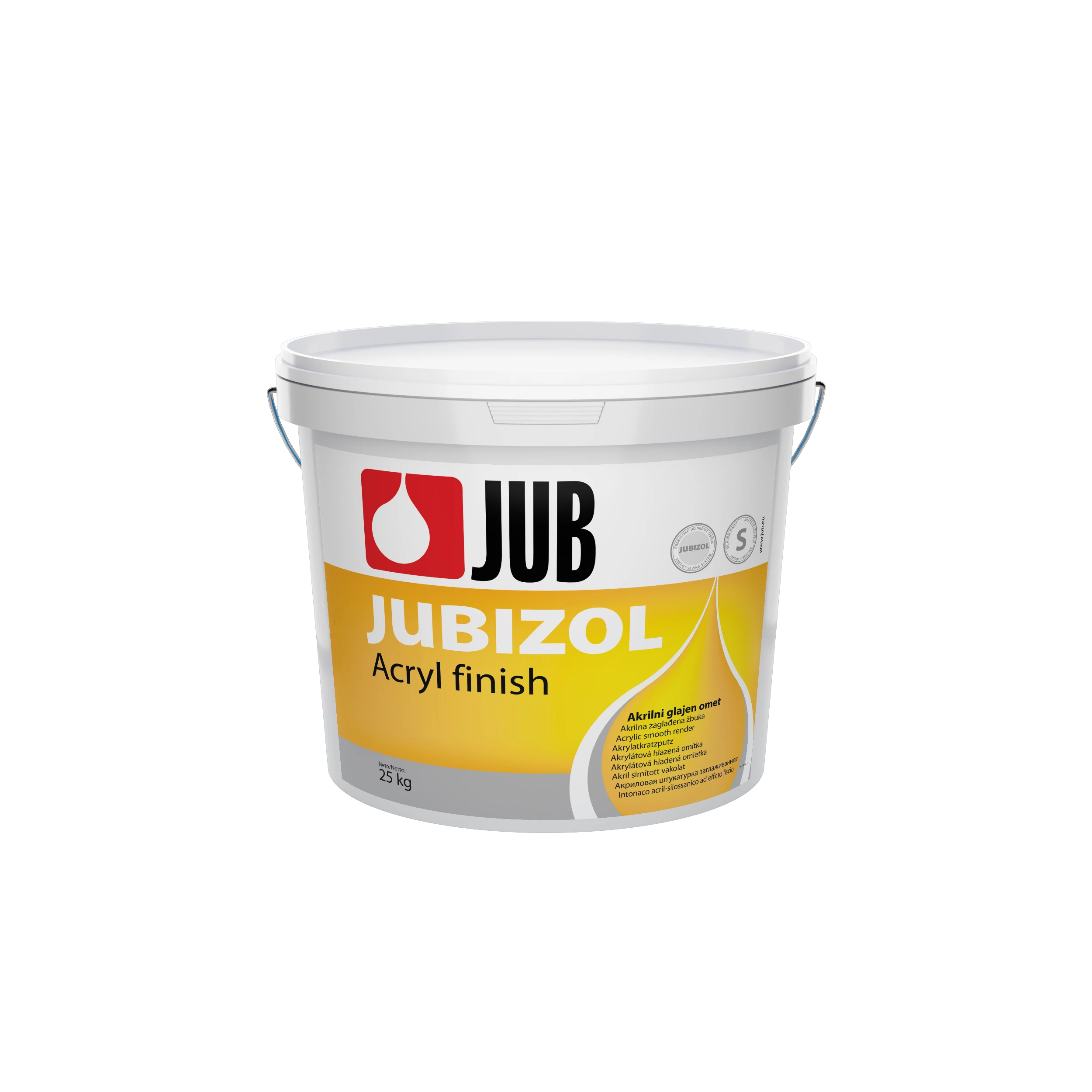 JUBIZOL Acryl finish S - 1.5 mm - 25 kg (Akril simított vakolat)